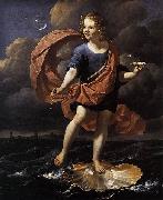 Karel Dujardin Allegory oil painting artist